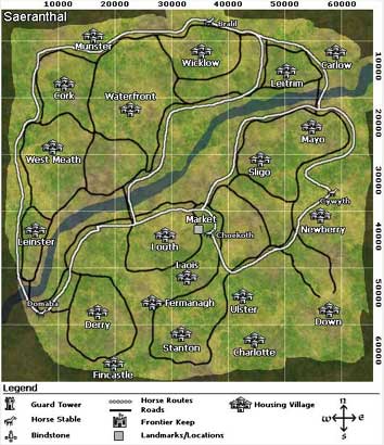 Saeranthal, zone d'habitation