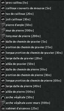 Construction de jardin